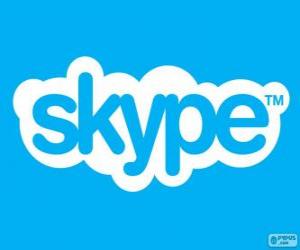 Puzzle Skype λογότυπο